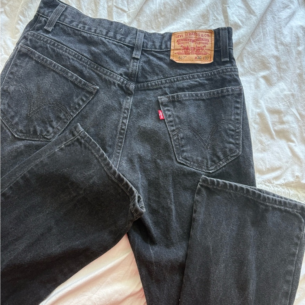 Levi's Men's Dark Gray Straight Jeans